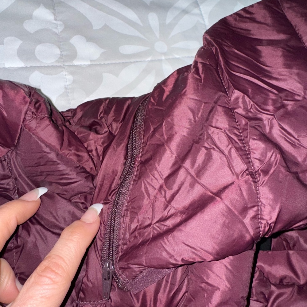 Michael Kors Eggplant Quilted Jacket - Picture 3 of 9